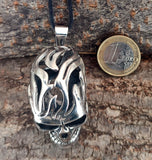 Anhänger 92 Totenkopf - Edelstahl
