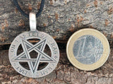 Anhänger 33 Pentagramm - Zinn
