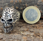 Ring Totenkopf, Gr. 60-74 (tk7) - Silber