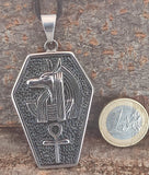 Anubis 207 mit Königskette - Edelstahl