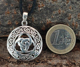 Odins Horn 214 mit Schlangenkette - Silber