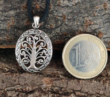 Anhänger 102 Lebensbaum - Silber