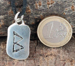 Anhänger 296 Berkana - Silber