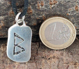 Anhänger 296 Berkana - Silber