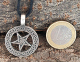 Anhänger 32 Pentagramm - Zinn