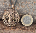Anhänger 50 A Lebensbaum - Bronze