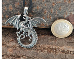 Anhänger 236 Drache - Silber