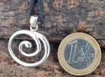 Anhänger 22 Spirale - Silber