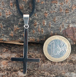 Kreuz 134 mit Panzerkette - Edelstahl