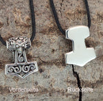 Anhänger 199 Thorshammer - Silber