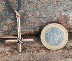 Anhänger 24 Kreuz - Bronze