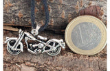 Motorrad 264 mit Korbkette - Silber