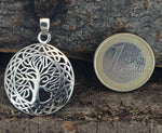 Lebensbaum 93 mit Schlangenkette - Silber