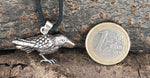 Rabe 233 mit Schlangenkette - Silber