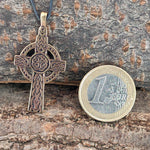 Anhänger 08 Keltenkreuz - Bronze