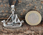 Anhänger 240 Wikinger-Schiff - Silber