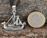 Anhänger 240 Wikinger-Schiff - Silber