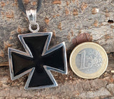Anhänger 100 B Eisernes Kreuz - Edelstahl
