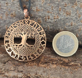 Anhänger 144 Lebensbaum - Bronze