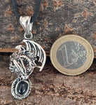 Anhänger 20 Drache - Edelstahl