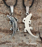 Krokodil 21 mit Panzerkette - Edelstahl
