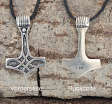 Anhänger 73 Thorshammer - Silber