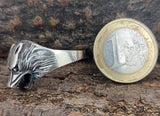 Ring Wolfskopf, Gr. 52-74 - Silber