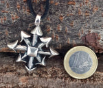 Anhänger 60 Chaosstern - Silber