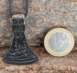 Anhänger 201 Schwarze Axt - Edelstahl