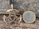 Anhänger 82 Keltischer Knoten - Bronze