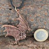 Anhänger 12 Fledermaus - Bronze