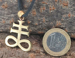 Anhänger 165 Leviathan Kreuz - Bronze