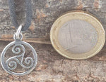 Anhänger 23 Triskele - Silber