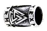 Bartperle Wotan 7mm - 2 - Silber