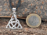 Keltenknoten 325 mit Schlangenkette - Silber