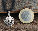 Lebensbaum 247 mit Schlangenkette - Silber