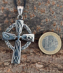 Anhänger 36 Keltenkreuz - Edelstahl