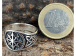 Ring Chaosstern, Gr. 52-76 (chaos) - Silber