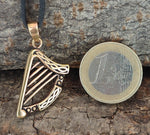Anhänger 177 Keltische Harfe - Bronze
