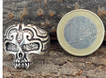 Ring Totenkopf, Gr. 54-74 (tk6) - Silber