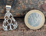 Ankh 119 mit Schlangenkette - Silber