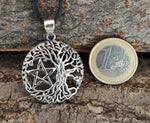 Anhänger 212 Lebensbaum - Silber