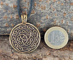 Anhänger 81 Keltisches Amulett - Bronze