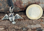 Anhänger 242 Eule - Silber