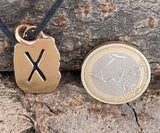 Anhänger 93 Gebo - Bronze