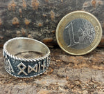 Ring Wotansknoten Valknut, Gr. 52-74 (wota2) - Silber