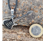Anhänger 1 Gitarre - Edelstahl