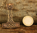 Anhänger 77 A Thorshammer - Bronze