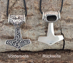 Kombi 77 Thorshammer mit Königskette - Silber