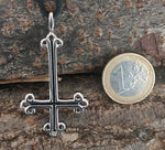 Anhänger 82 Kreuz - Edelstahl